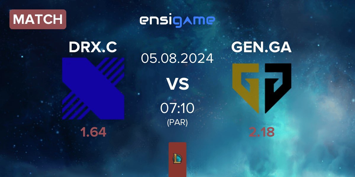 Match DRX Challengers DRX.C vs Gen.G Global Academy GEN.GA | 05.08