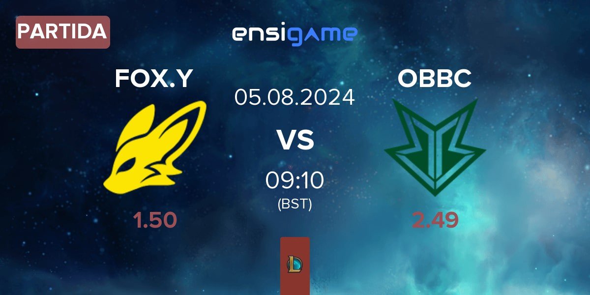 Partida BNK FearX Youth FOX.Y vs OKSavingsBank BRION Challengers OBBC | 05.08