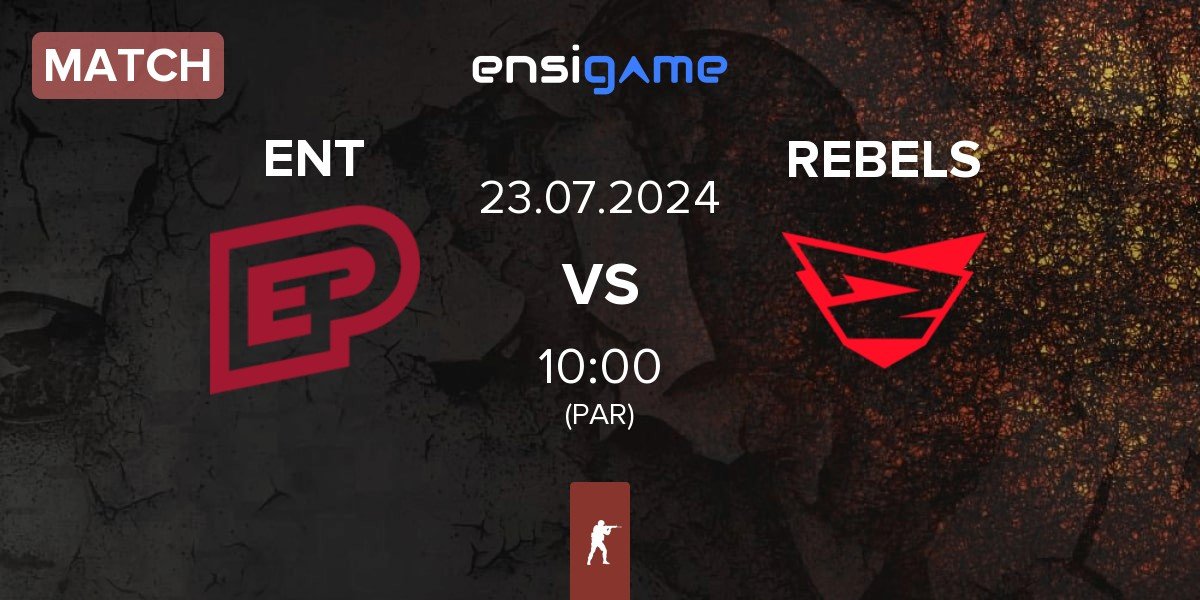 Match ENTERPRISE esports ENT vs Rebels Gaming REBELS | 23.07