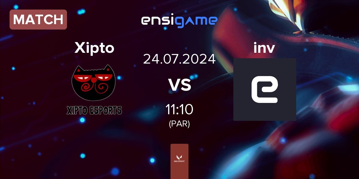 Match Xipto Esports Xipto vs invincible gc inv | 24.07