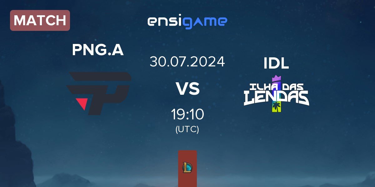 Match paiN Gaming Academy PNG.A vs ⁠Ilha das Lendas IDL | 30.07