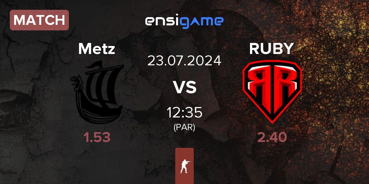 Match Metizport Metz vs RUBY | 23.07