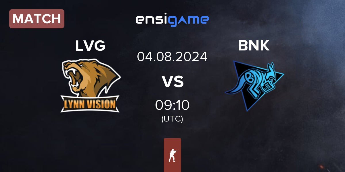 Match Lynn Vision Gaming LVG vs Bad News Kangaroos BNK | 04.08