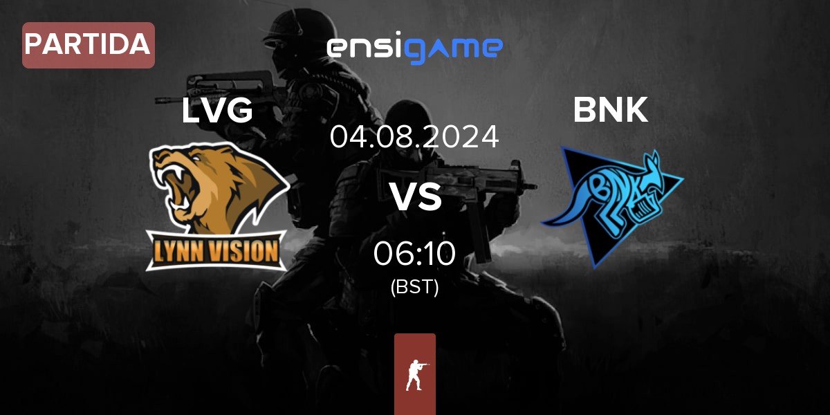 Partida Lynn Vision Gaming LVG vs Bad News Kangaroos BNK | 04.08