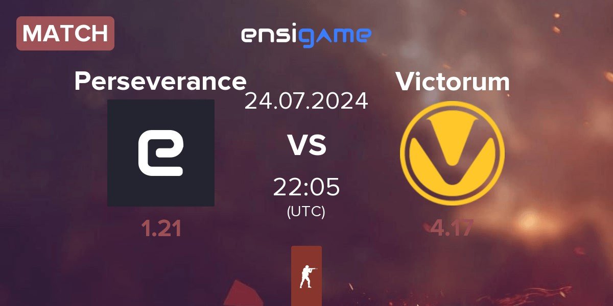 Match Perseverance Gaming Perseverance vs Victorum | 24.07