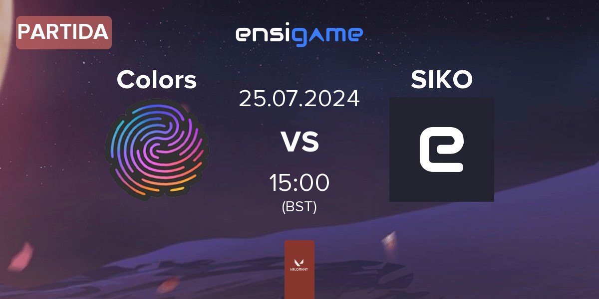 Partida Colors Esport Colors vs Siko Esports SIKO | 25.07