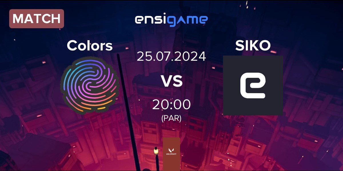 Match Colors Esport Colors vs Siko Esports SIKO | 25.07