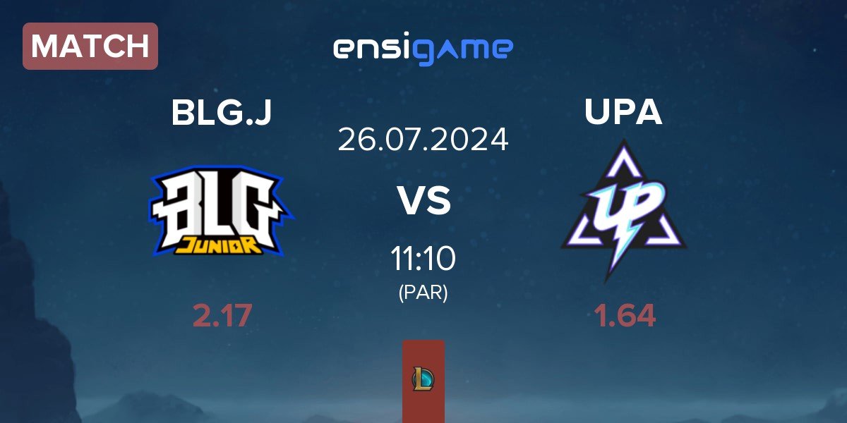 Match Bilibili Gaming Junior BLG.J vs Ultra Prime Academy UPA | 26.07