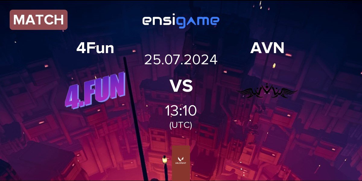 Match 4Fun vs Avernus Esports GC AVN | 25.07