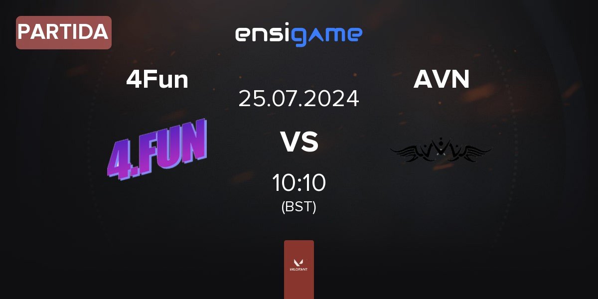 Partida 4Fun vs Avernus Esports GC AVN | 25.07