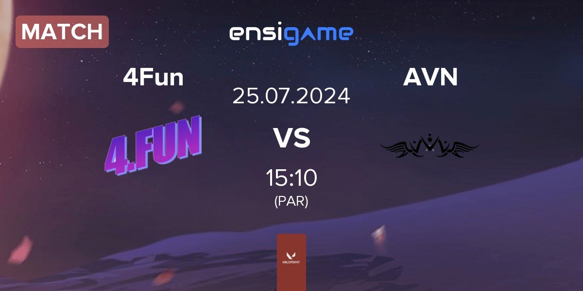 Match 4Fun vs Avernus Esports GC AVN | 25.07