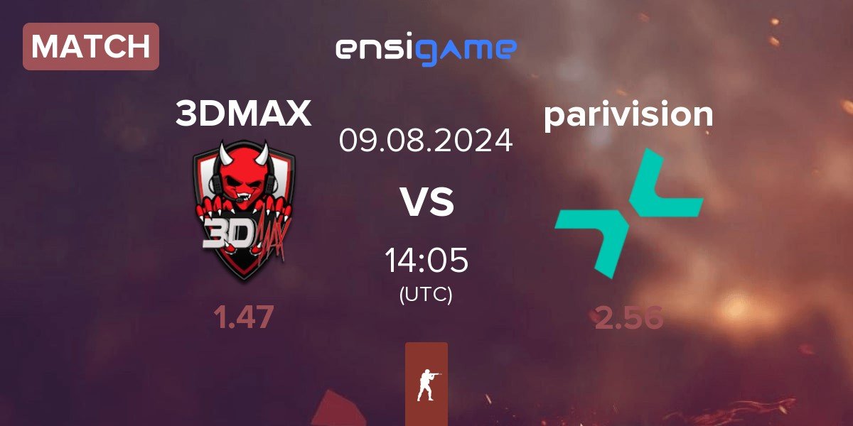 Match 3DMAX vs PARIVISION parivision | 09.08