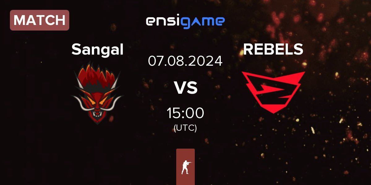 Match Sangal Esports Sangal vs Rebels Gaming REBELS | 07.08