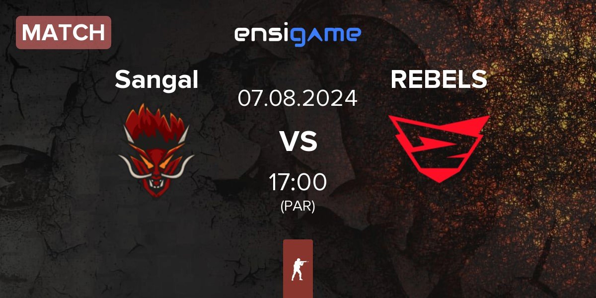 Match Sangal Esports Sangal vs Rebels Gaming REBELS | 07.08