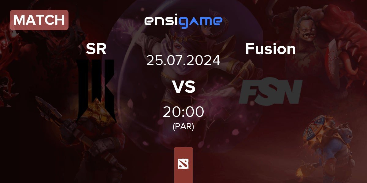 Match Shopify Rebellion SR vs Team Fusion Fusion | 25.07