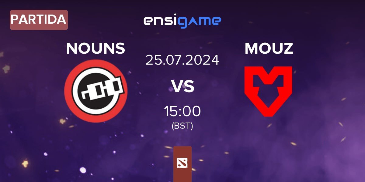 Partida nouns NOUNS vs MOUZ | 25.07