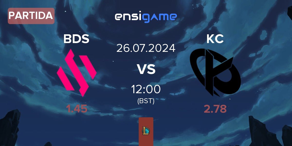 Partida Team BDS BDS vs Karmine Corp KC | 26.07