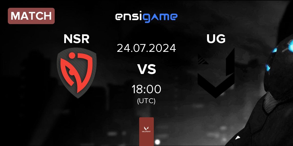 Match NASR Esports NSR vs United Gaming UG | 24.07