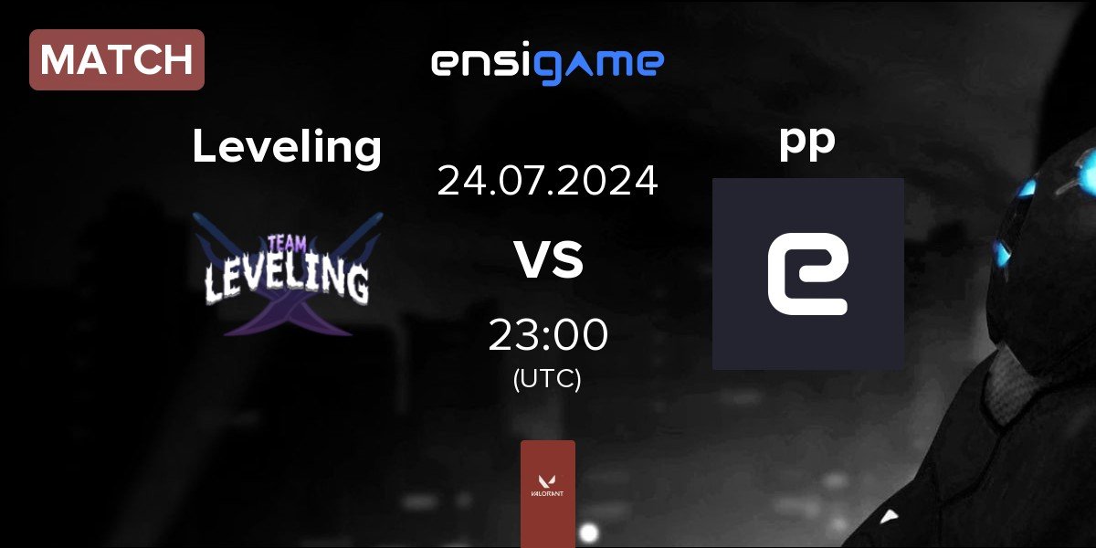 Match Team Leveling Leveling vs páprica picante pp | 24.07