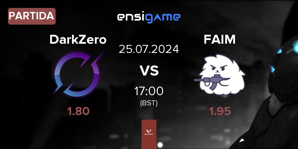 Partida DarkZero Esports DarkZero vs FLUFFY AIMERS FAIM | 25.07