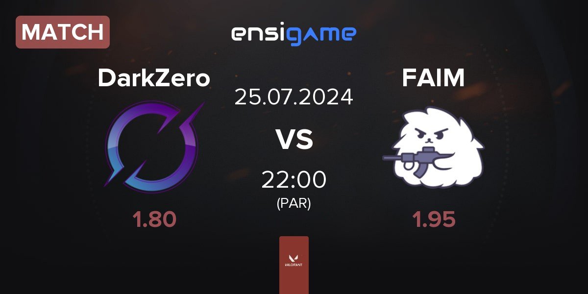 Match DarkZero Esports DarkZero vs FLUFFY AIMERS FAIM | 25.07