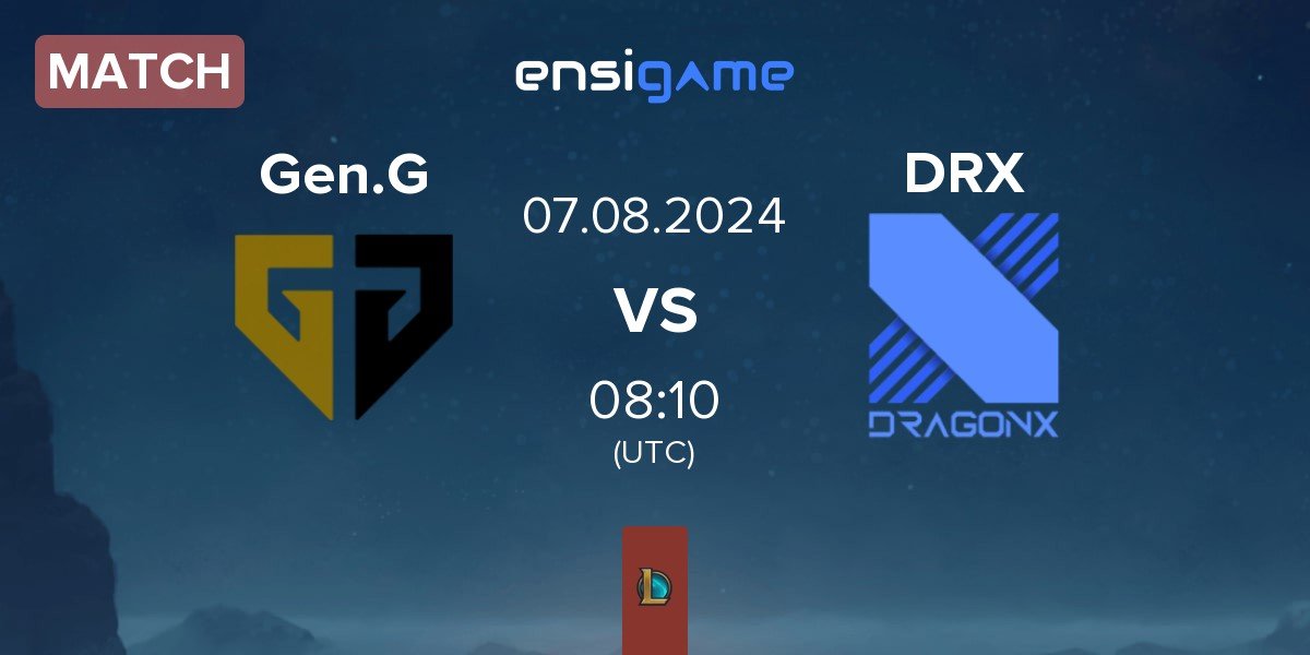 Match Gen.G Esports Gen.G vs DRX | 07.08