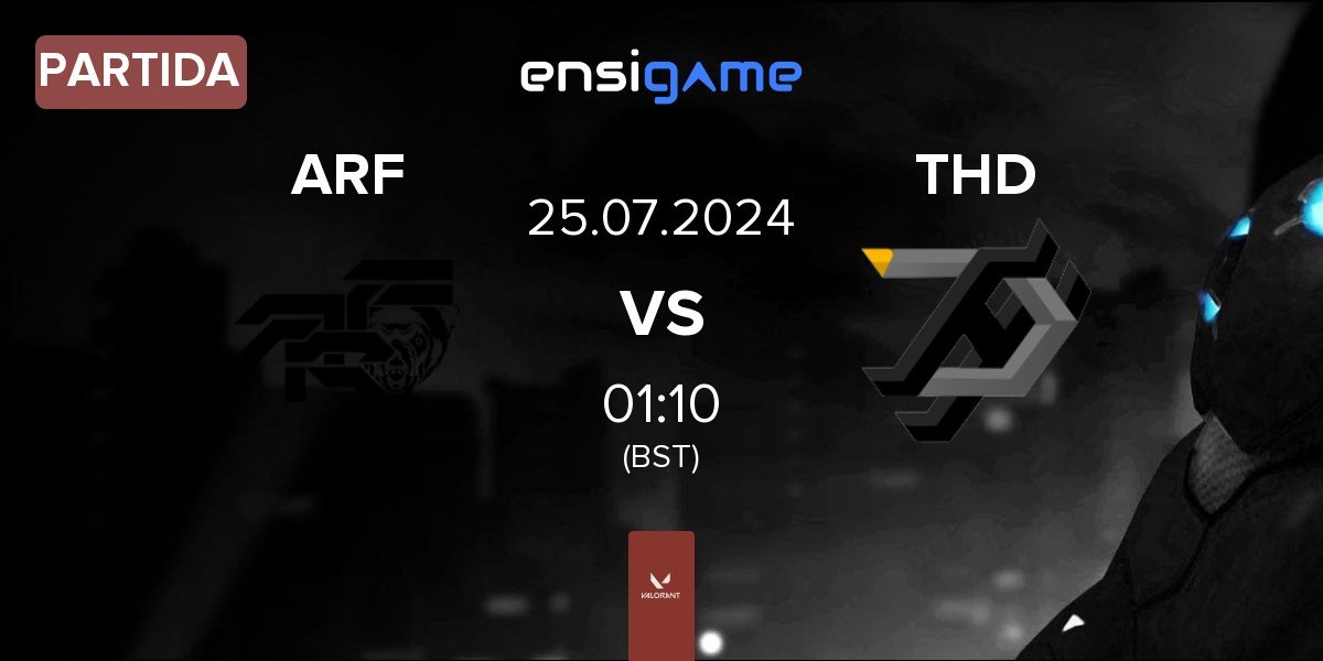 Partida ARF TEAM ARF vs THE HERO DETA THD | 25.07