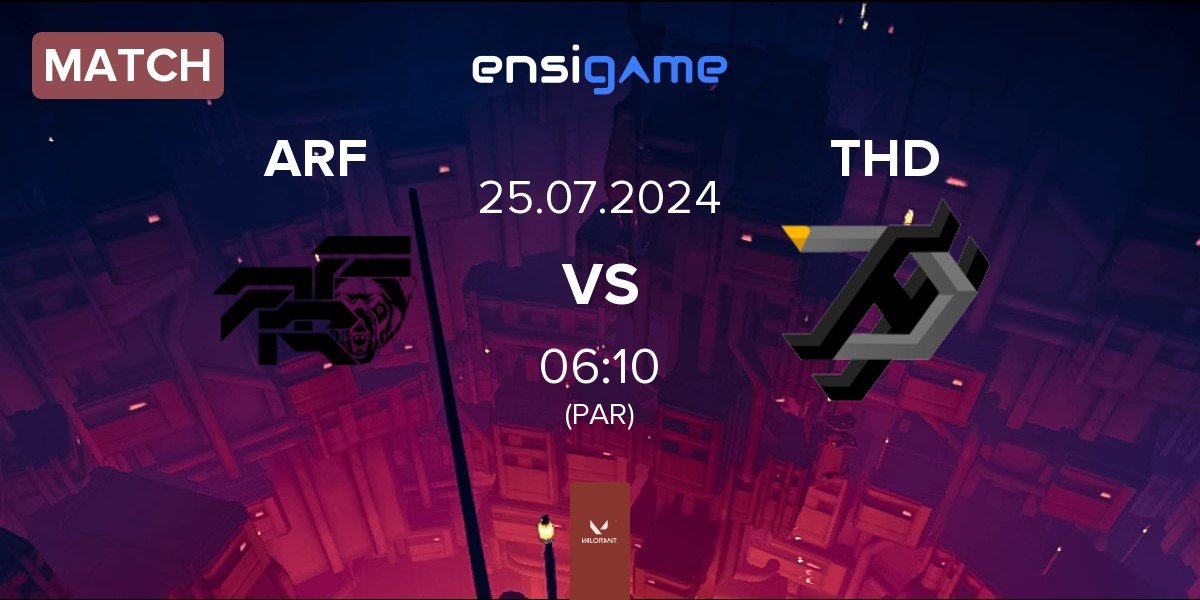 Match ARF TEAM ARF vs THE HERO DETA THD | 25.07