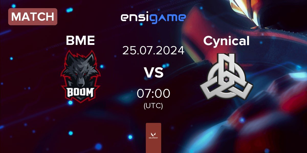 Match BOOM Esports BME vs Cynical | 25.07