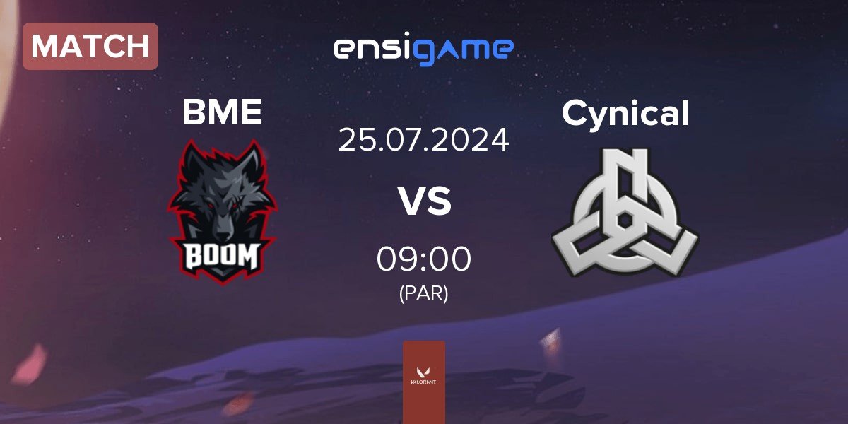 Match BOOM Esports BME vs Cynical | 25.07