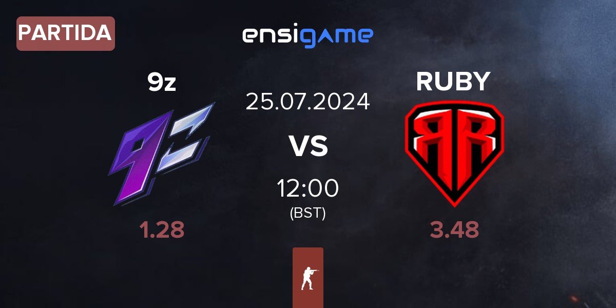 Partida 9z Team 9z vs RUBY | 25.07