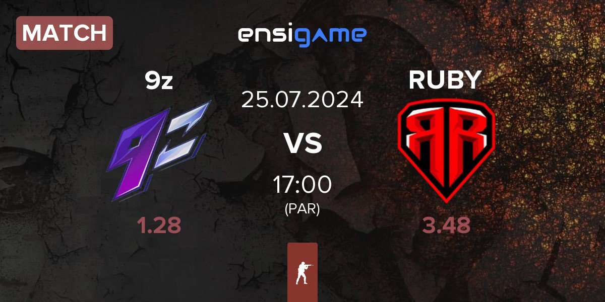 Match 9z Team 9z vs RUBY | 25.07