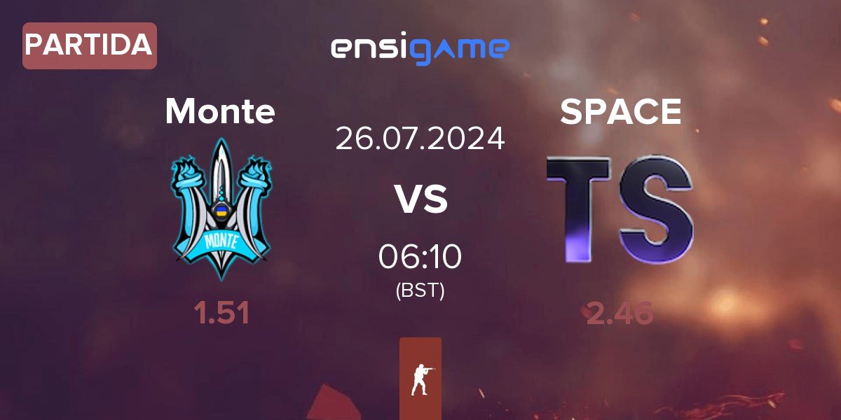 Partida Monte vs Team Space SPACE | 26.07