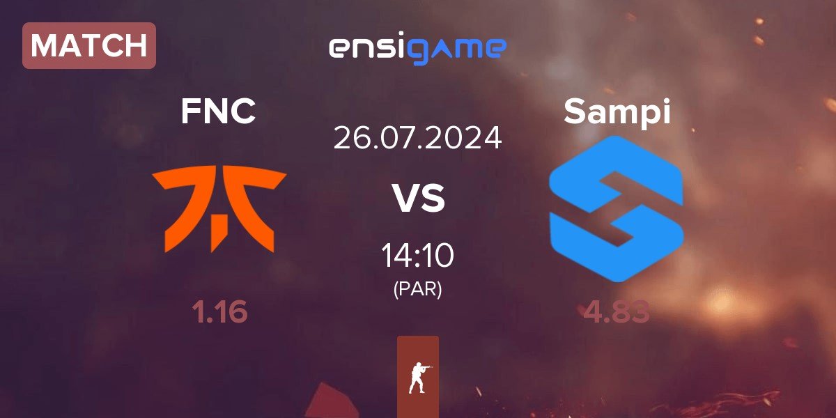 Match Fnatic FNC vs Team Sampi Sampi | 26.07