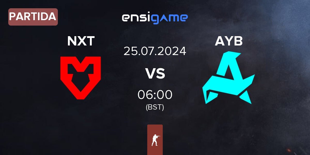 Partida MOUZ NXT NXT vs Aurora Young Blud AYB | 25.07