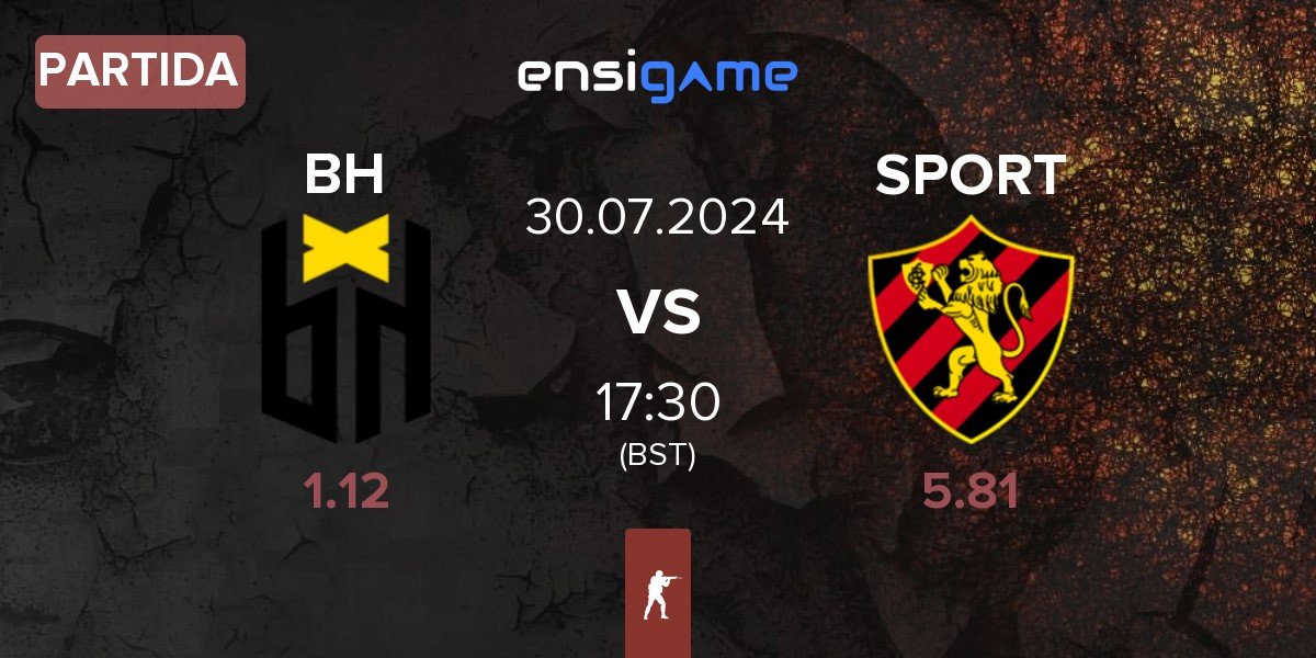 Partida Bounty Hunters BH vs eSports Recife SPORT | 30.07