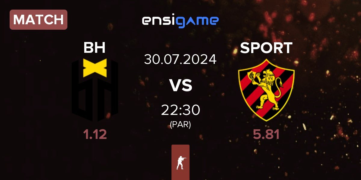 Match Bounty Hunters BH vs eSports Recife SPORT | 30.07