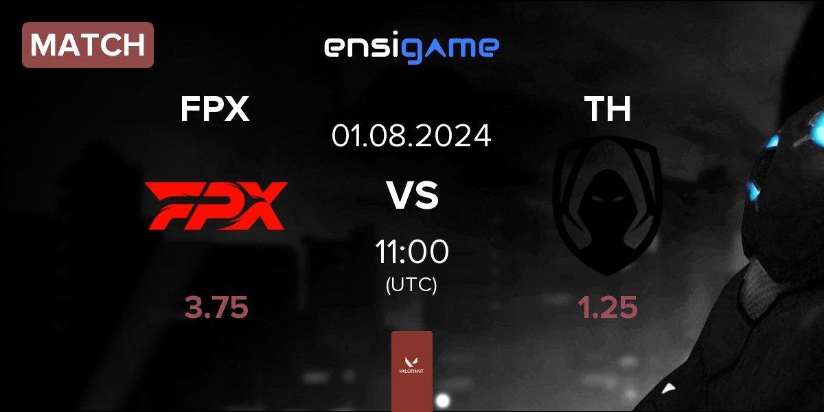 Match FunPlus Phoenix FPX vs Team Heretics TH | 01.08