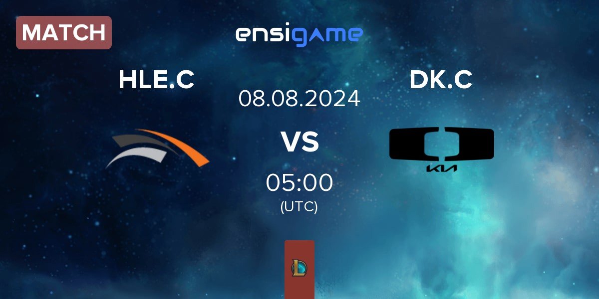 Match Hanwha Life Esports Challengers HLE.C vs Dplus KIA Challengers DK.C | 08.08