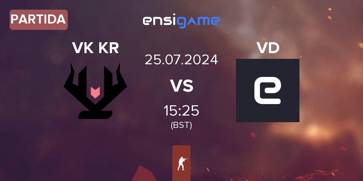 Partida Vikings KR VK KR vs Vex Dragons VD | 25.07