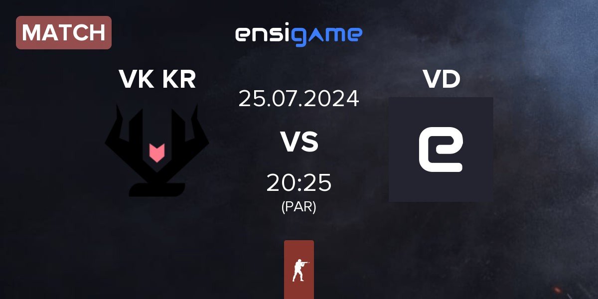 Match Vikings KR VK KR vs Vex Dragons VD | 25.07