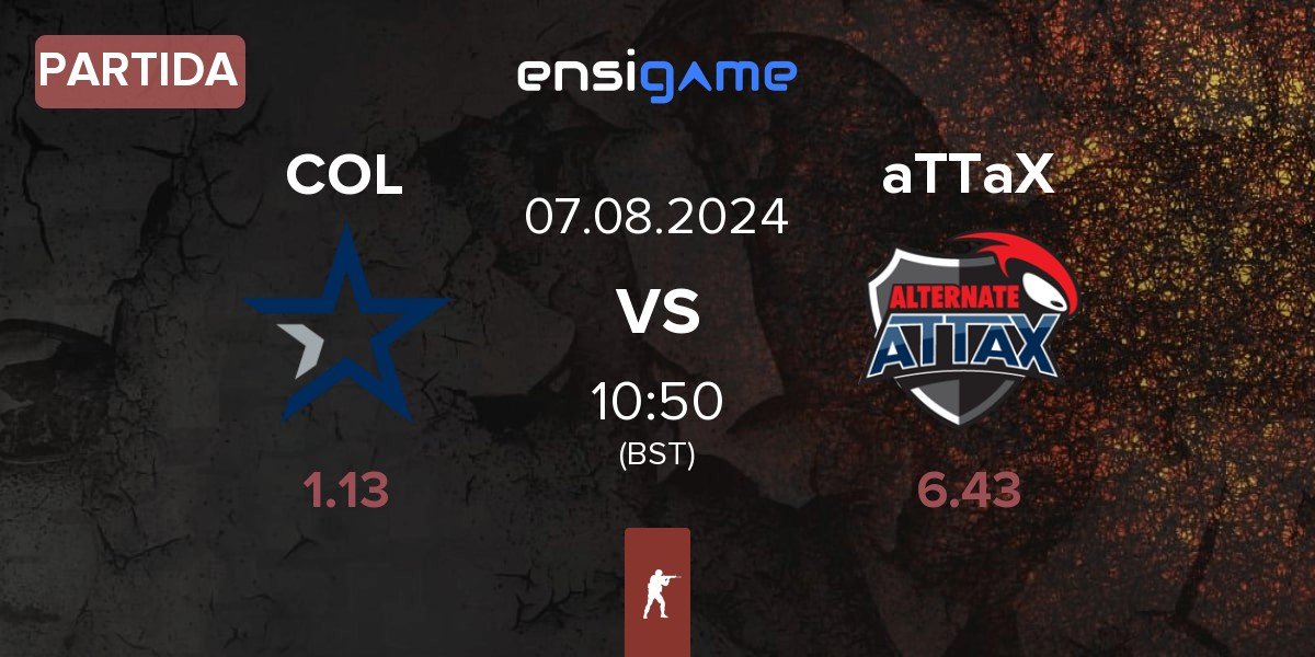 Partida Complexity Gaming COL vs ALTERNATE aTTaX aTTaX | 07.08