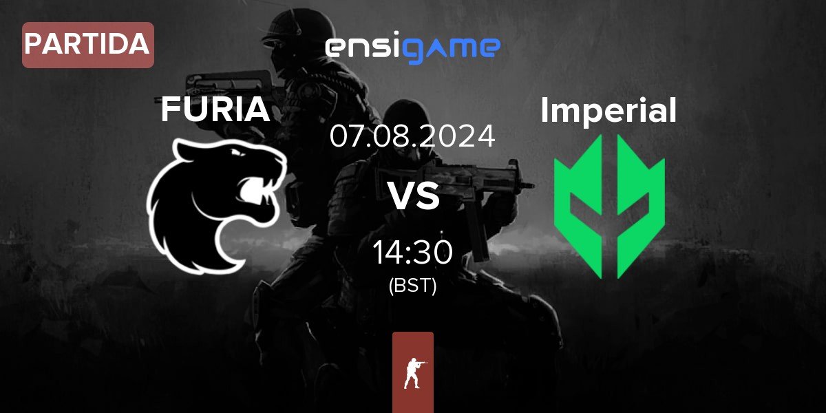 Partida FURIA Esports FURIA vs Imperial Esports Imperial | 07.08