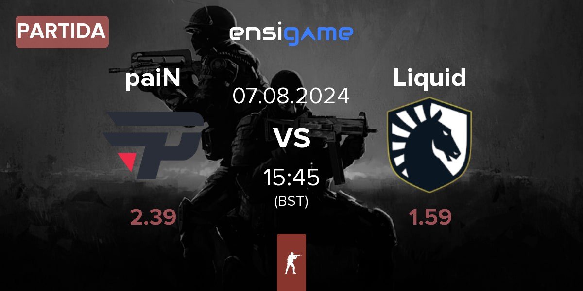 Partida paiN Gaming paiN vs Team Liquid Liquid | 07.08