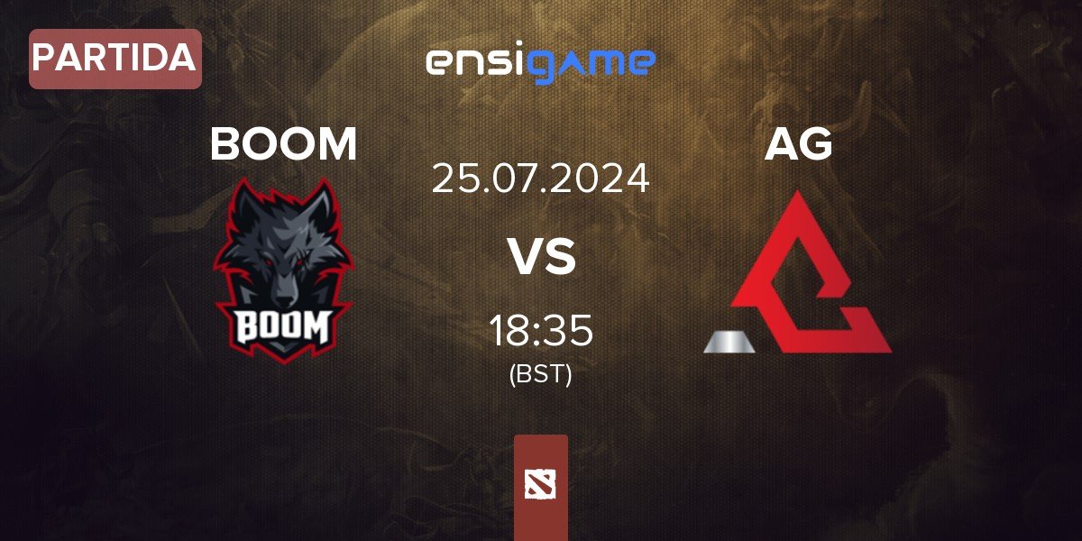 Partida BOOM Esports BOOM vs Apex Genesis AG | 25.07