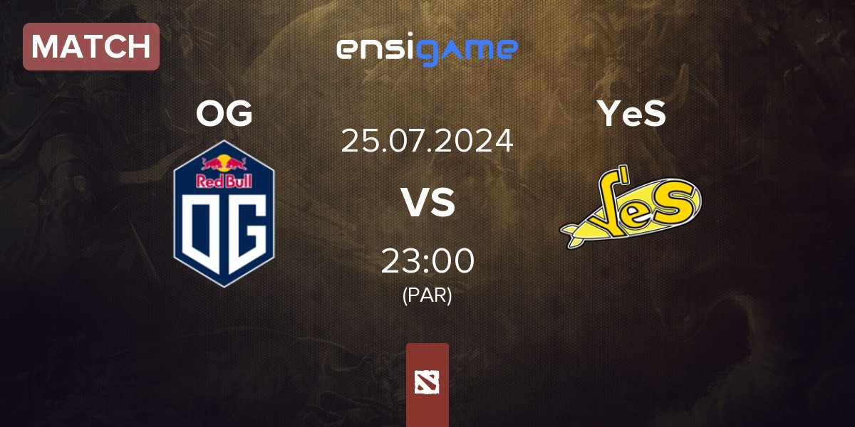 Match OG vs Yellow Submarine YeS | 25.07