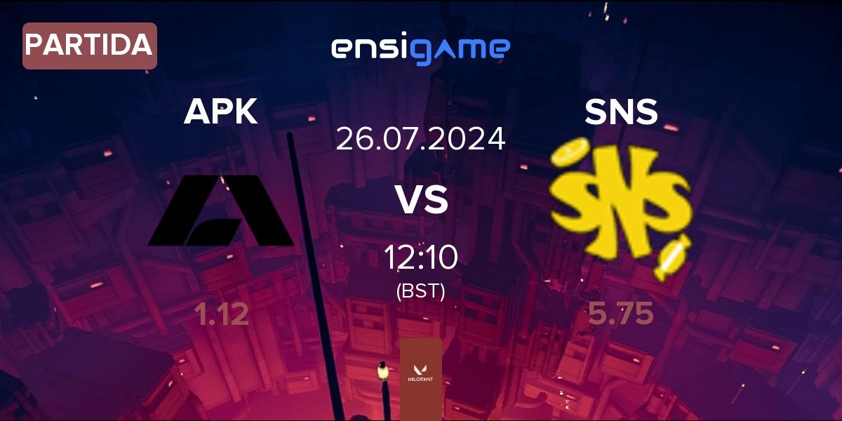 Partida Apeks APK vs SweetNSour SNS | 26.07