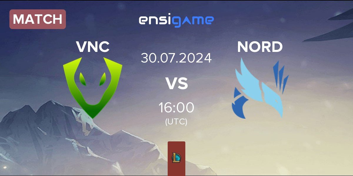 Match Venomcrest Esports VNC vs NORD Esports NORD | 30.07