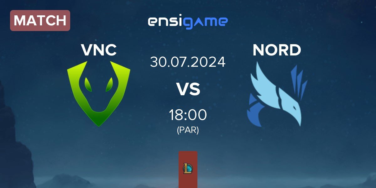 Match Venomcrest Esports VNC vs NORD Esports NORD | 30.07