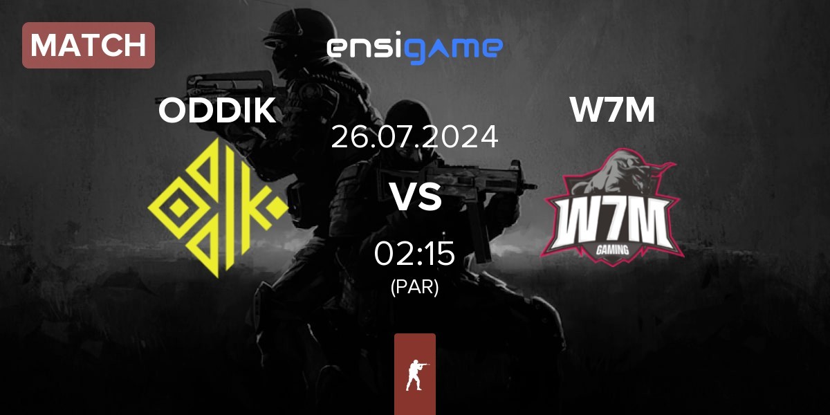 Match ODDIK vs W7M Esports W7M | 26.07